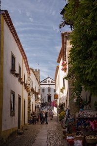 Pretty little street (Obidos, Portugal)